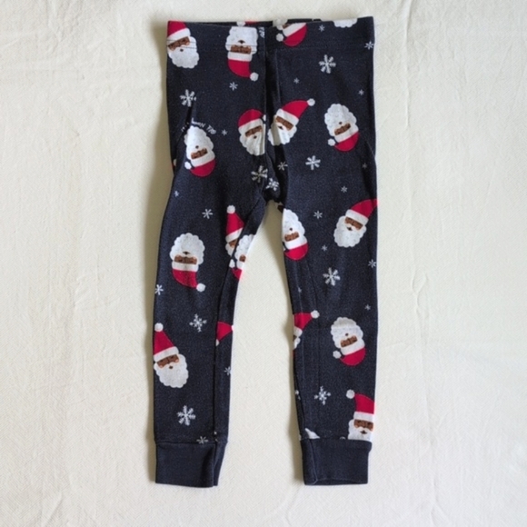 old navy christmas santa snug fit cotton pajama set 2T toddler unisex - Picture 4 of 7